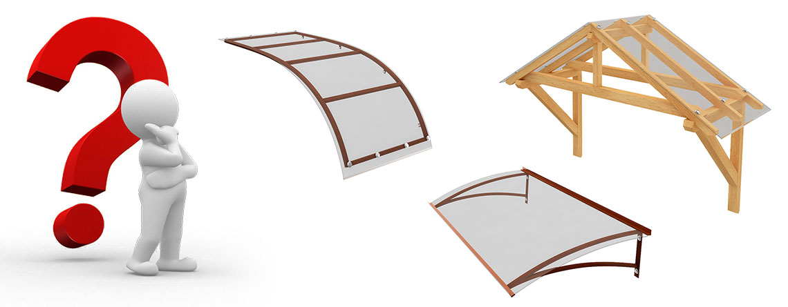 Jaki daszek nad drzwi wejściowe wybrać