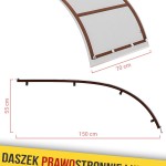 daszek-prawostronnie-łukowy-150x70cm-DPLA150X70K-TECH